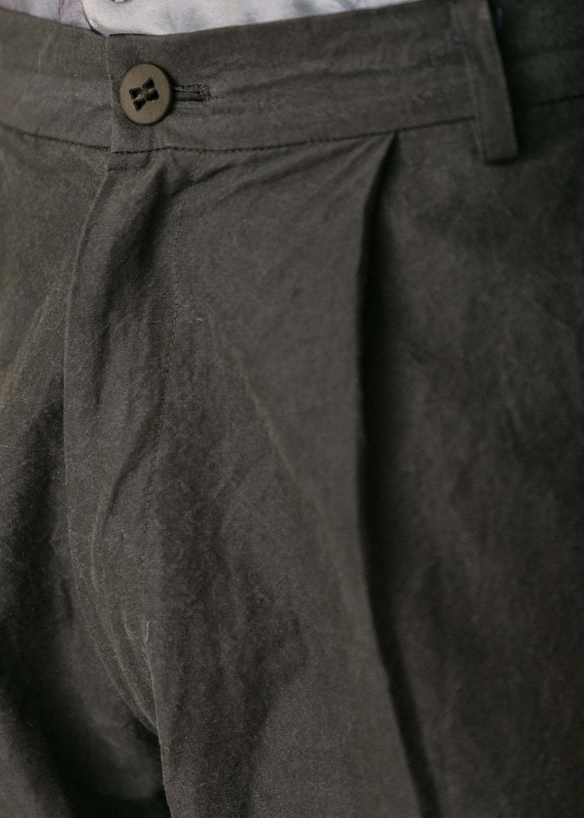 Geoffrey B. Small Pleated Narrow Leg Trousers - H.D Dark Blue - Image 5 of 5