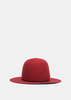 Filù Hats Courchevel Hare Felt Hat - Raspberry - Thumbnail 4