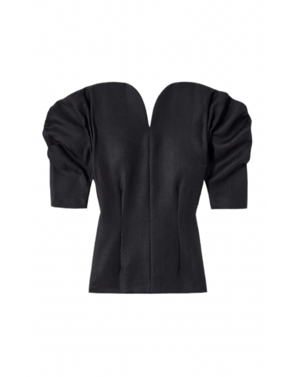 Destree Janet Linear Top - Black
