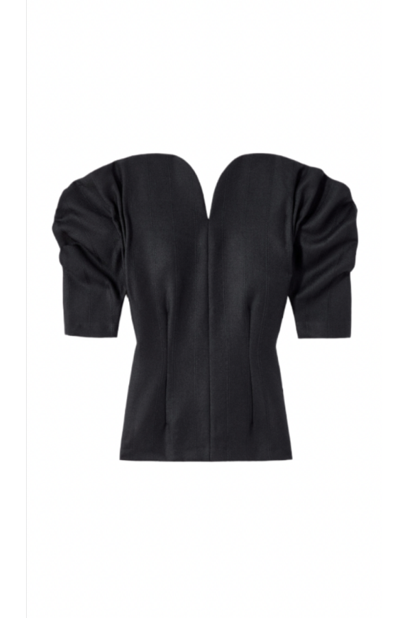 Destree Janet Linear Top - Black