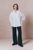 Destree Laura Poplin Shirt - White - Thumbnail 1