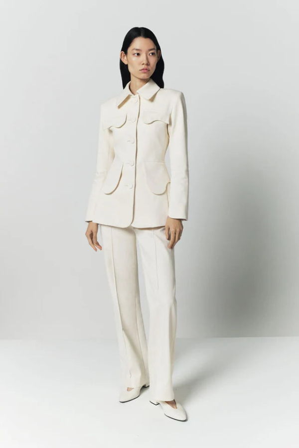 Destree Tamara Denim Jacket - Ecru