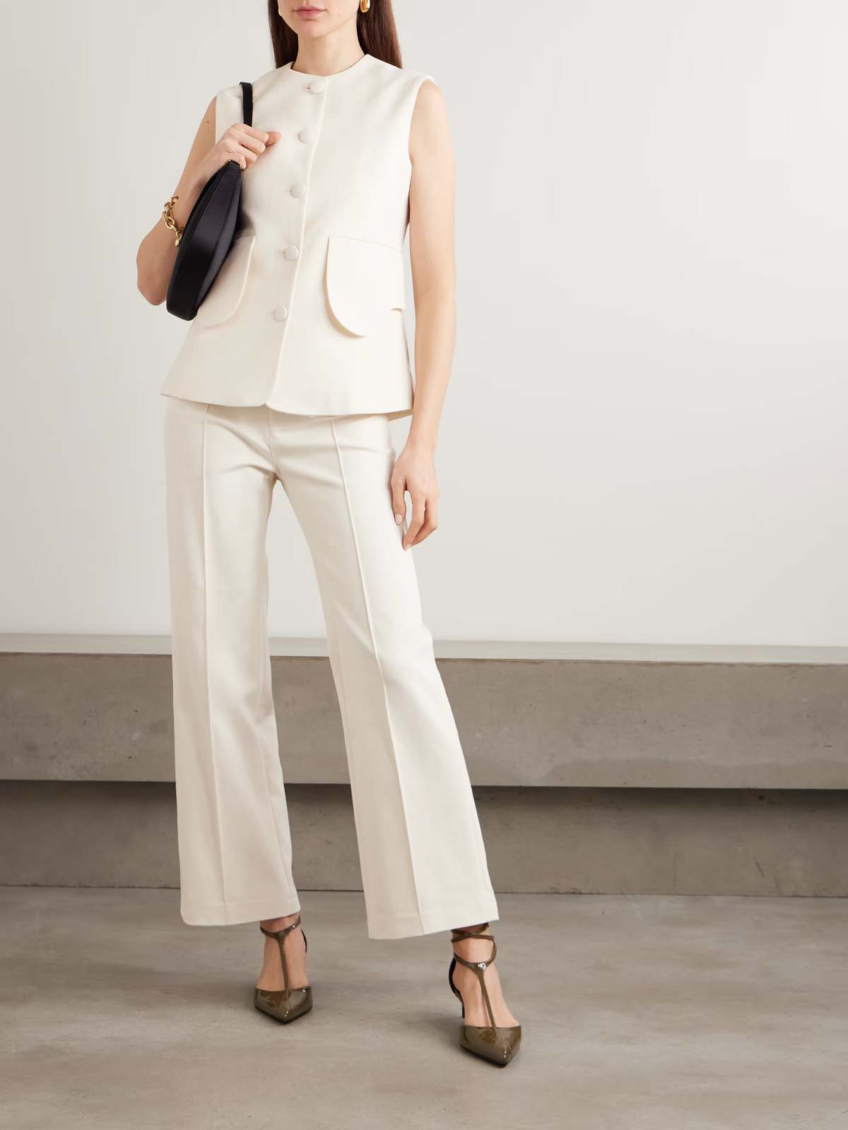 Destree Yoshitomo Denim Pants - Ecru - Image 1 of 3