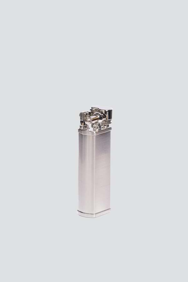 Tsubota Pearl Bolbo Petrol Lighter - Silver