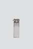 Tsubota Pearl Silver Stripe Bolbo Petrol Lighter - Silver - Thumbnail 1