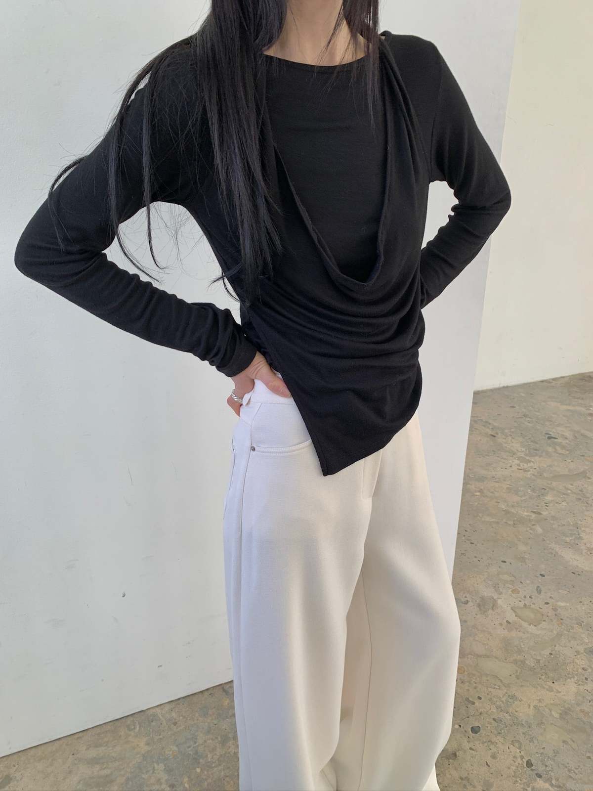 The NKC Store Nelli Top - Black - Image 2 of 4