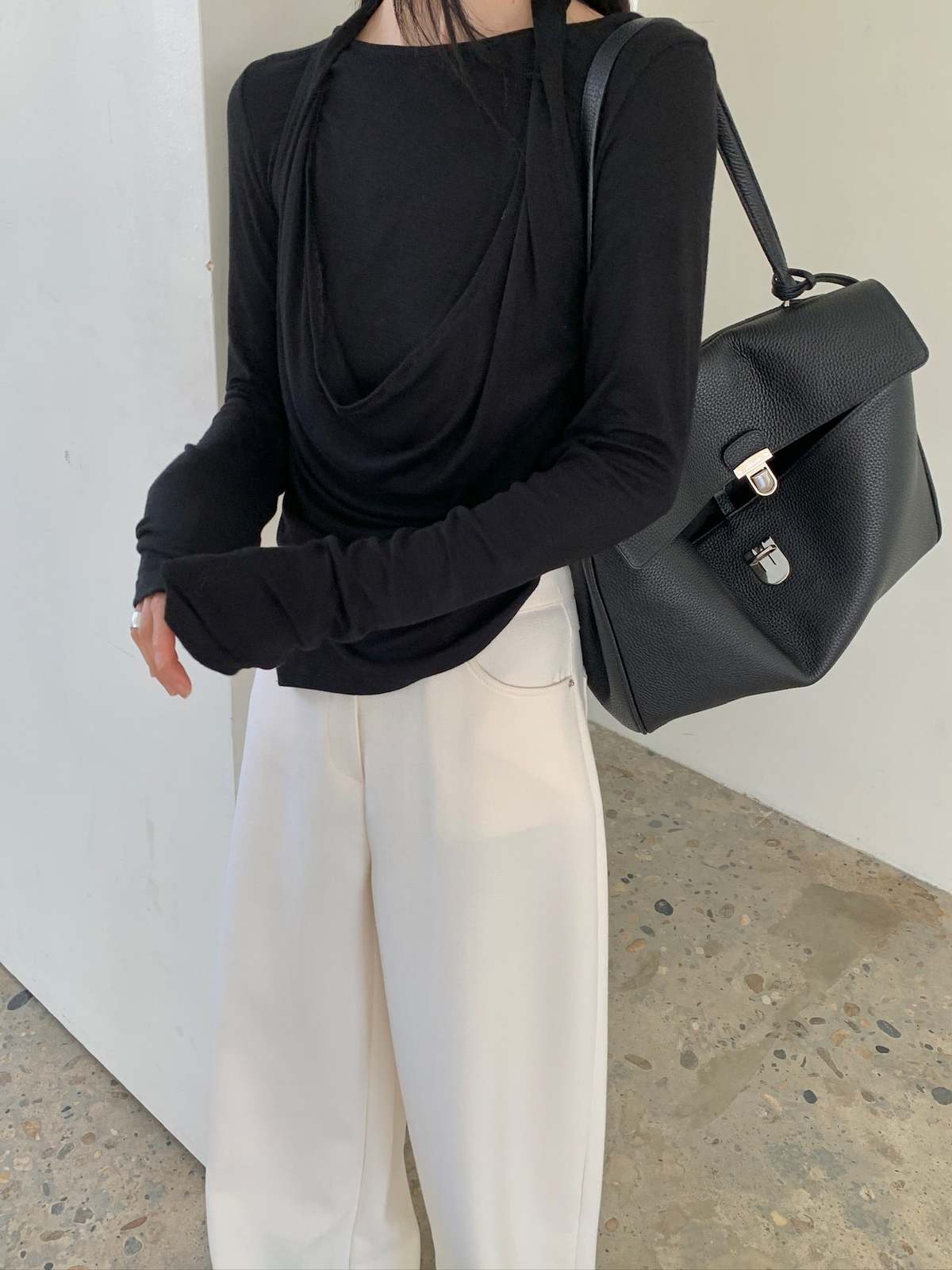 The NKC Store Nelli Top - Black - Image 3 of 4