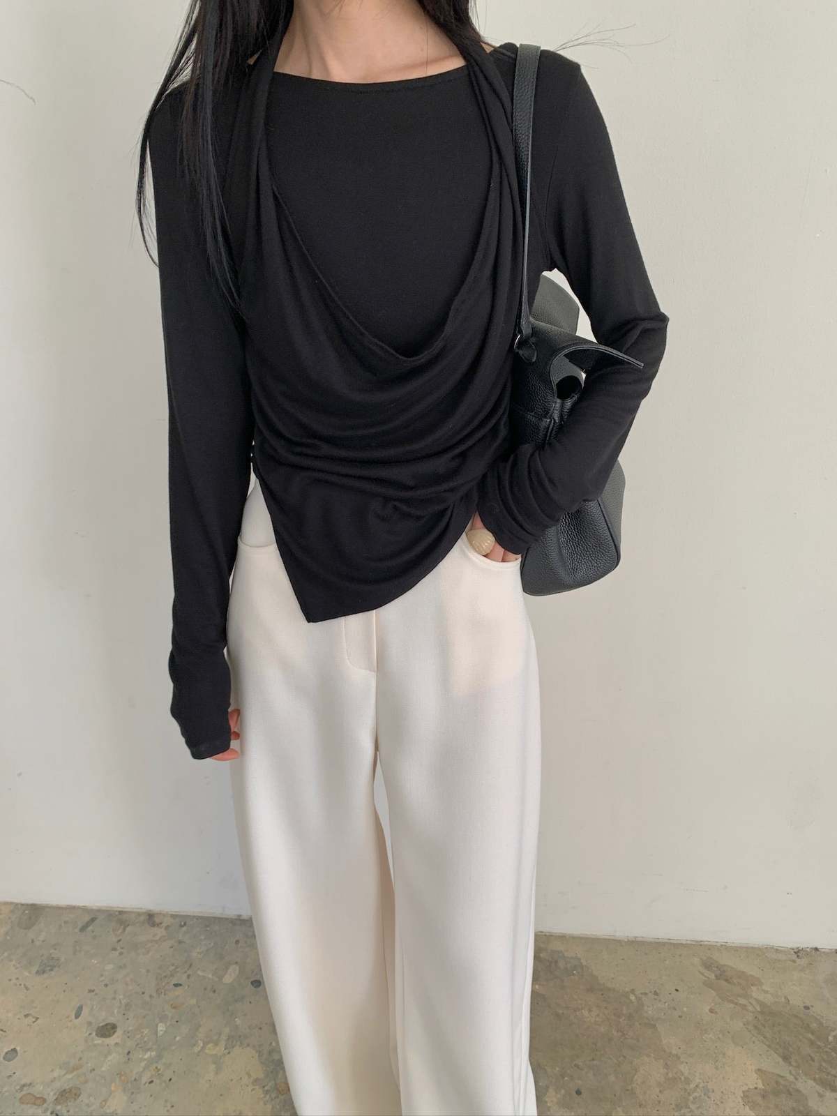 The NKC Store Nelli Top - Black - Image 4 of 4