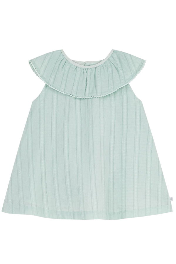 KIDS Petit Bateau Baby Dress Spray Dress - Blue