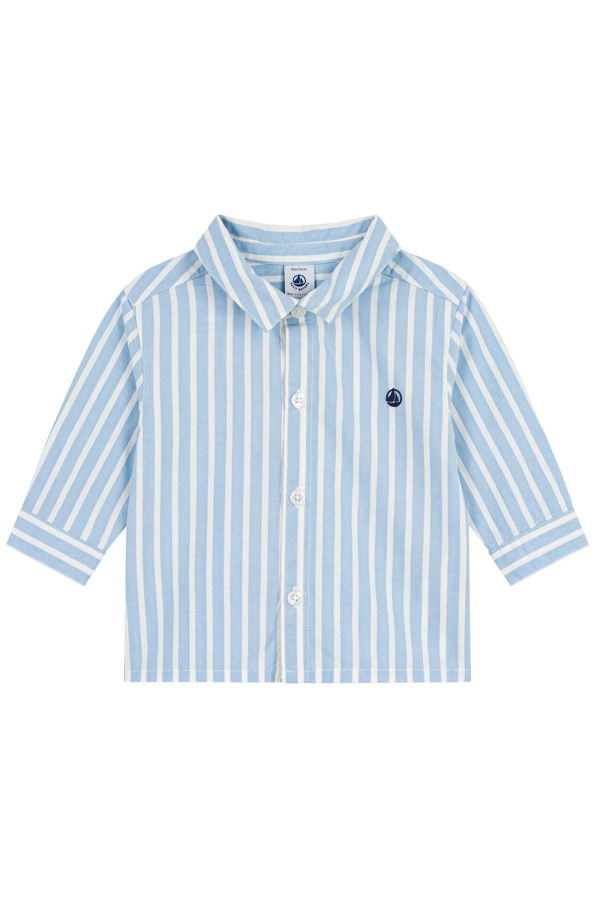 KIDS Petit Bateau Flo Shirt - Blue