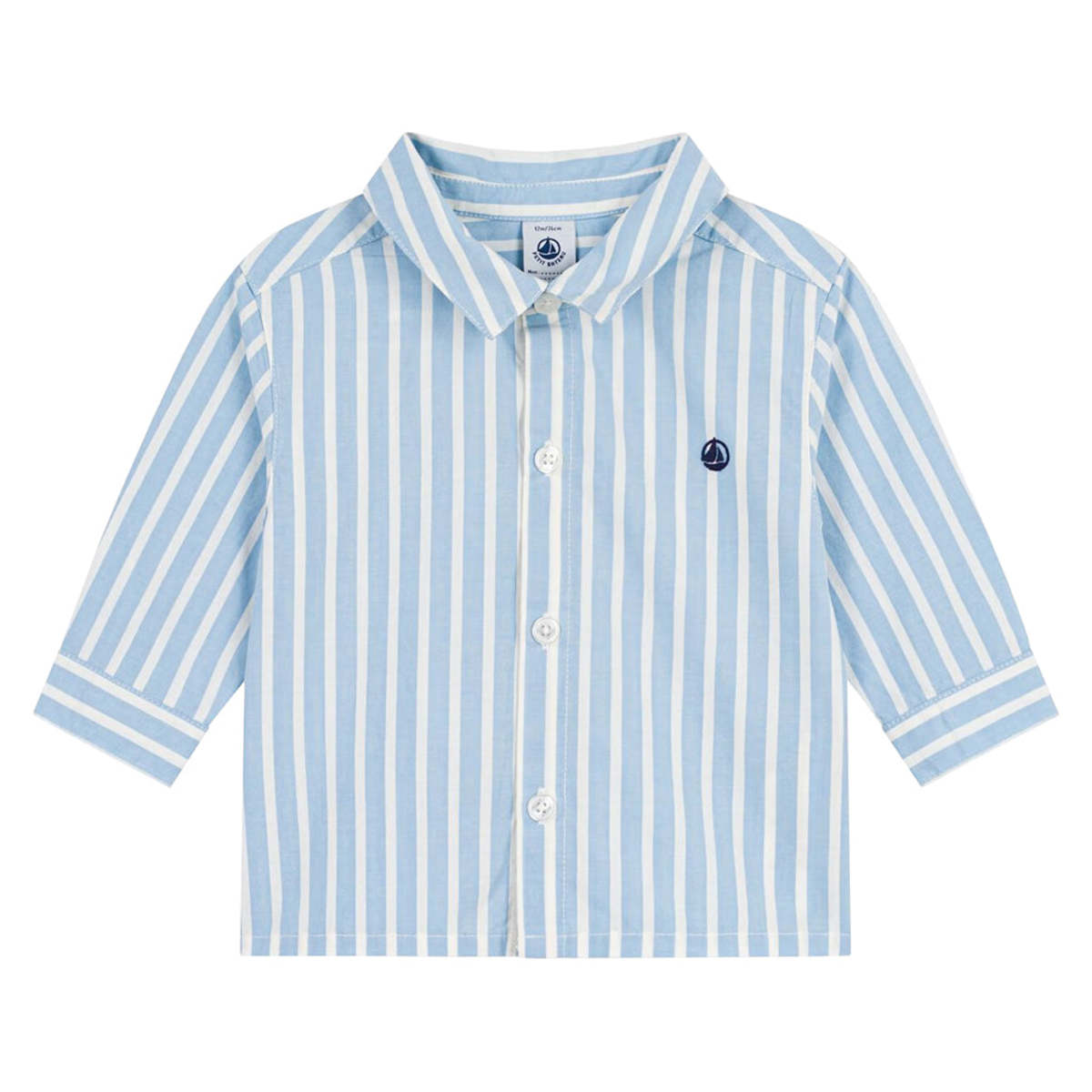 KIDS Petit Bateau Flo Shirt - Blue - Image 1 of 6