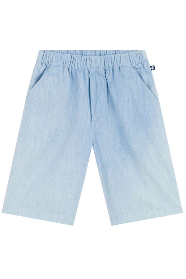 KIDS Petit Bateau Bermuda Shorts - Blue