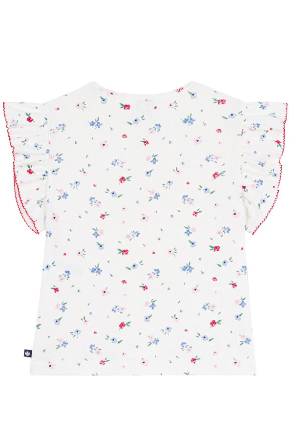 KIDS Petit Bateau T-Shirt Tee - White