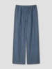 Deiji Studios Linen Ease Trousers - Azure Stripe - Thumbnail 1