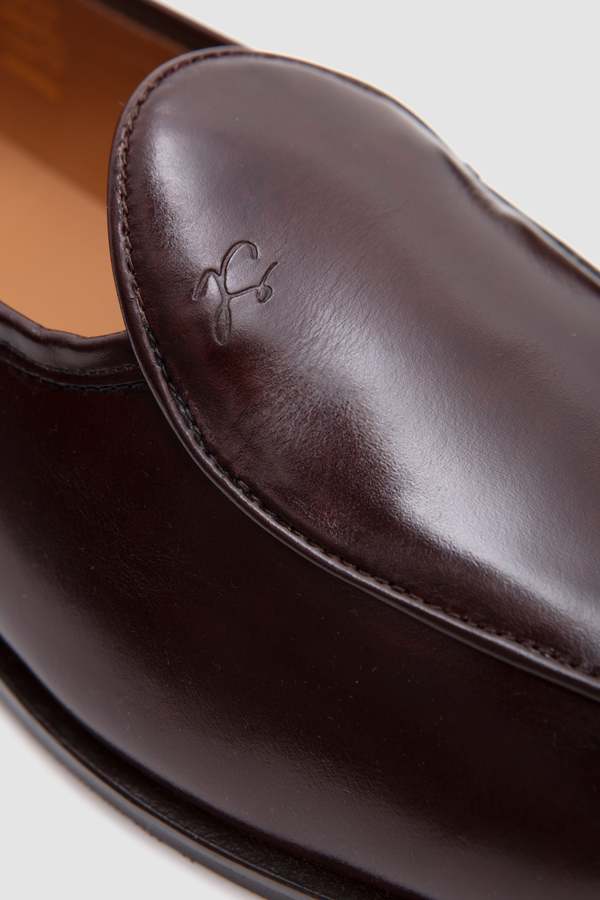 Jacques Solovire Paris Jacques Brown Loafers