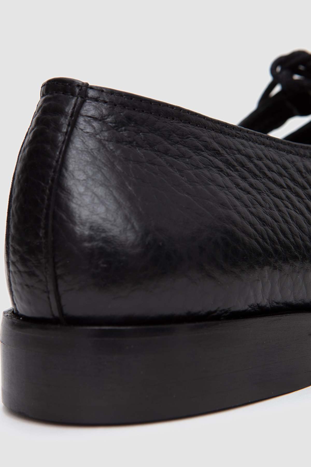 Jacques Solovière Paris Steve Grained Black Derby Shoes - Image 7 of 9