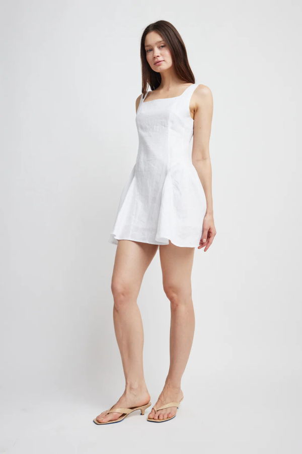 Self Contrast Sienna Mini Dress