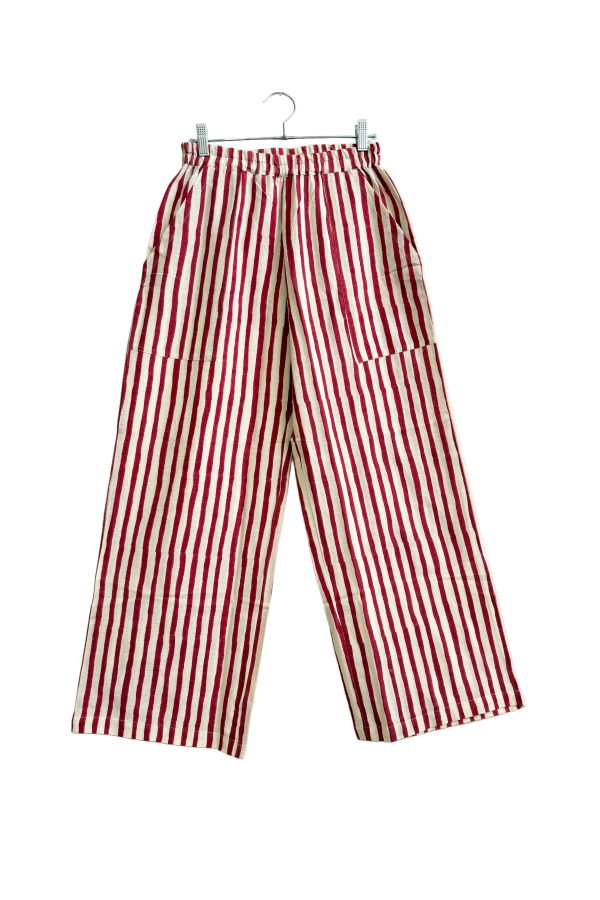 Happy French Gang Omar Madder Ray Pants - Black