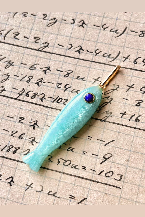 Thatch Fortuna Amazonite Charm