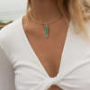 Thatch Fortuna Amazonite Charm - Thumbnail 4