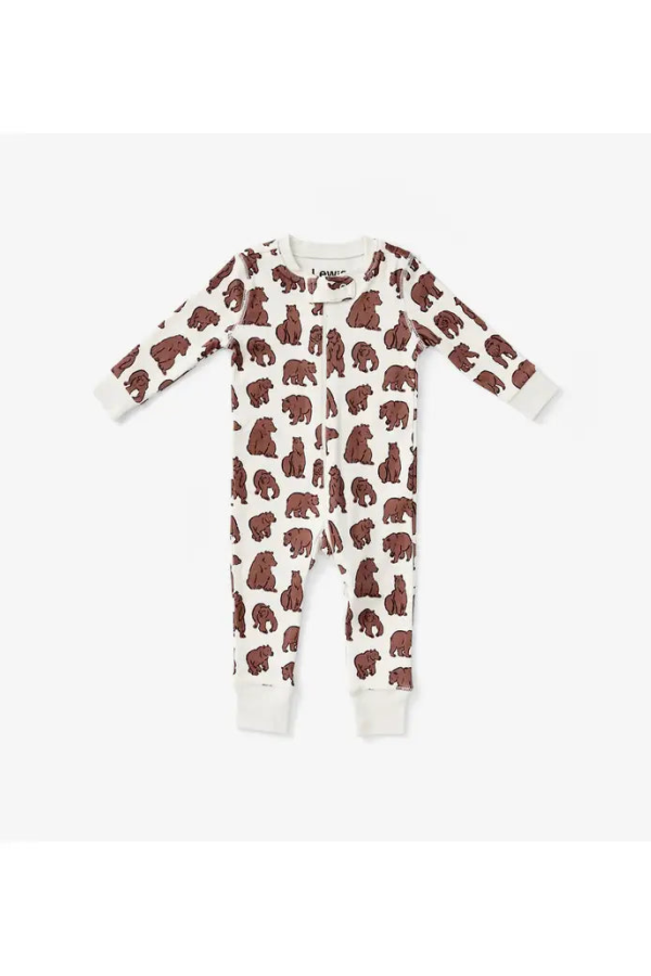 KIDS Lewis Zip Sleeper in Walnut Bear Sleeper