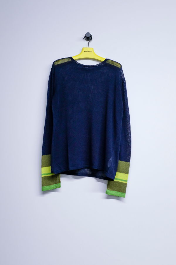 Edward Cuming Limp Wrist Sweater - Navy
