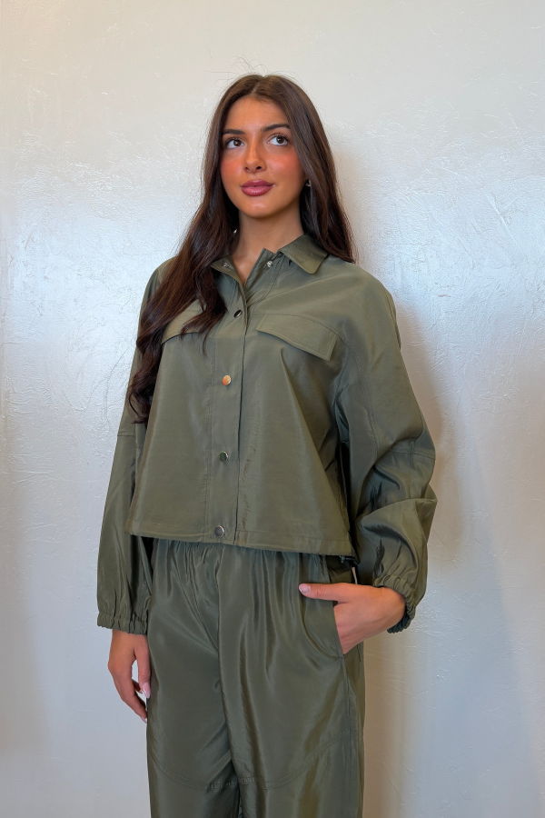 OUI FASHION Veste Utilitaire Jacket - Beetle