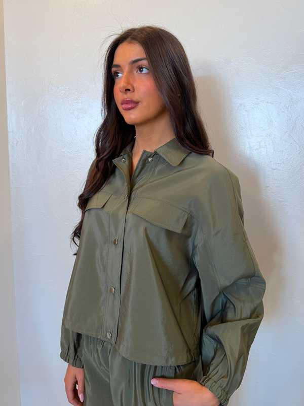 OUI FASHION Veste Utilitaire Jacket - Beetle