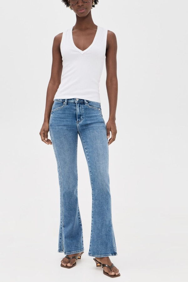 Paige High Rise Laurel Canyon 32" Bootcut Jeans