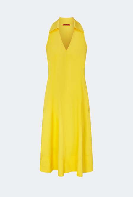 knee length dresses for ladies Simon Miller Mar Poplin Dress – TrenLend main image 1