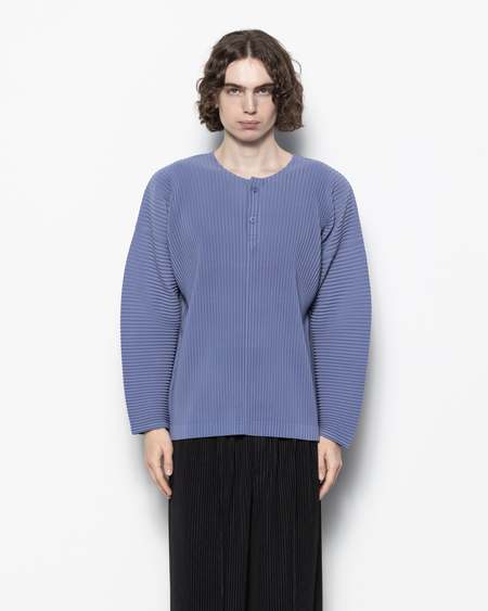 HOMME PLISSE ISSEY MIYAKE Tight Twist Cotton Knit Top | Garmentory