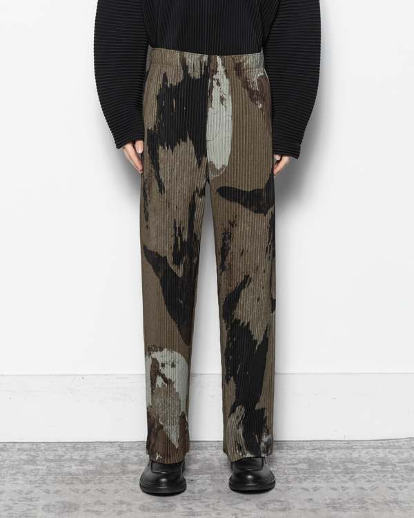 HOMME PLISSE ISSEY MIYAKE Painted Stone Pants