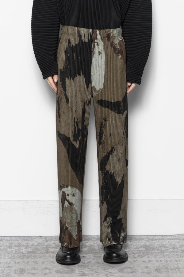 HOMME PLISSE ISSEY MIYAKE Painted Stone Pants