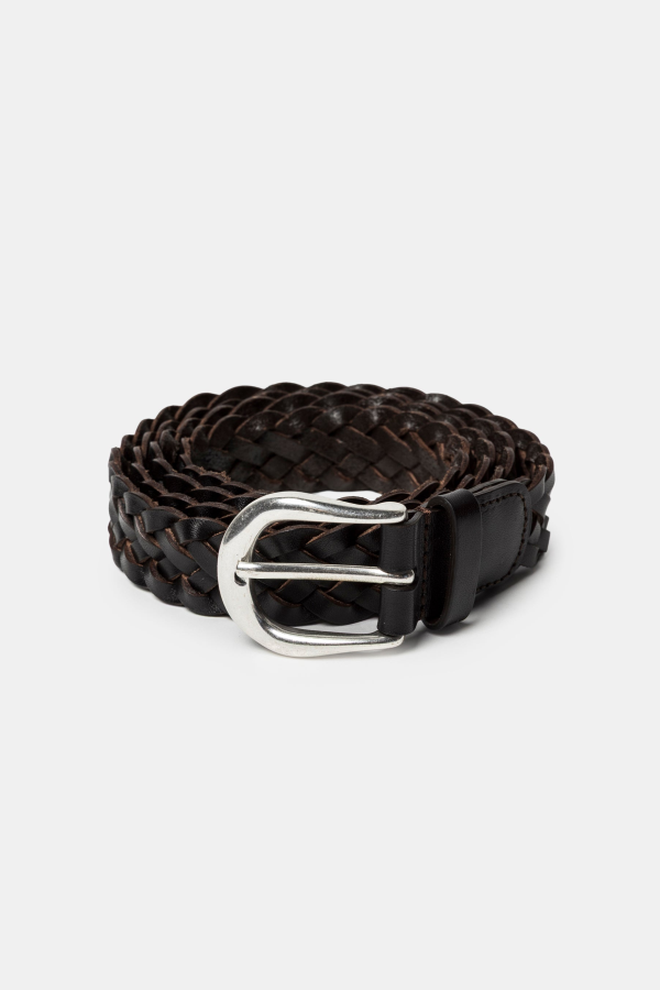 Studio Nicholson Plaited Leather Belt