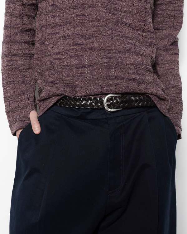 Studio Nicholson Plaited Leather Belt