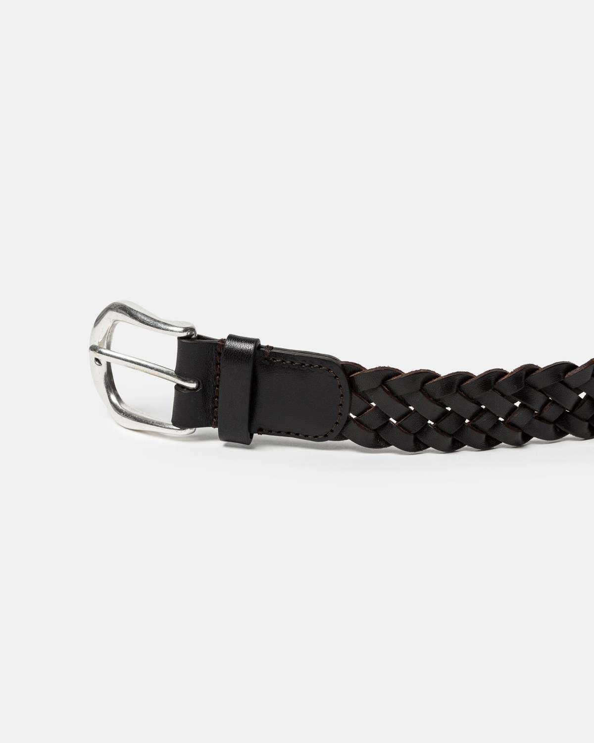 Studio Nicholson Plaited Leather Belt - Image 3 of 3