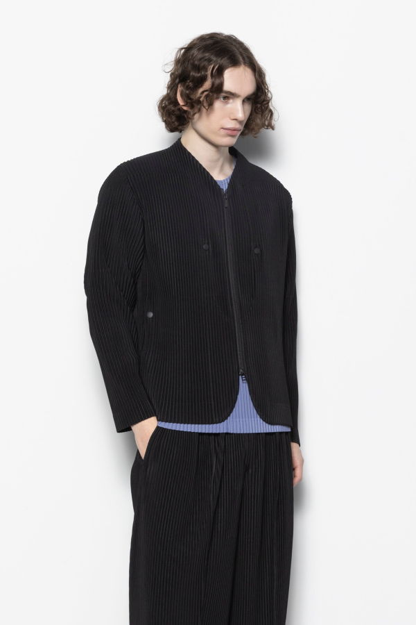 HOMME PLISSE ISSEY MIYAKE Quarry Jacket - Black