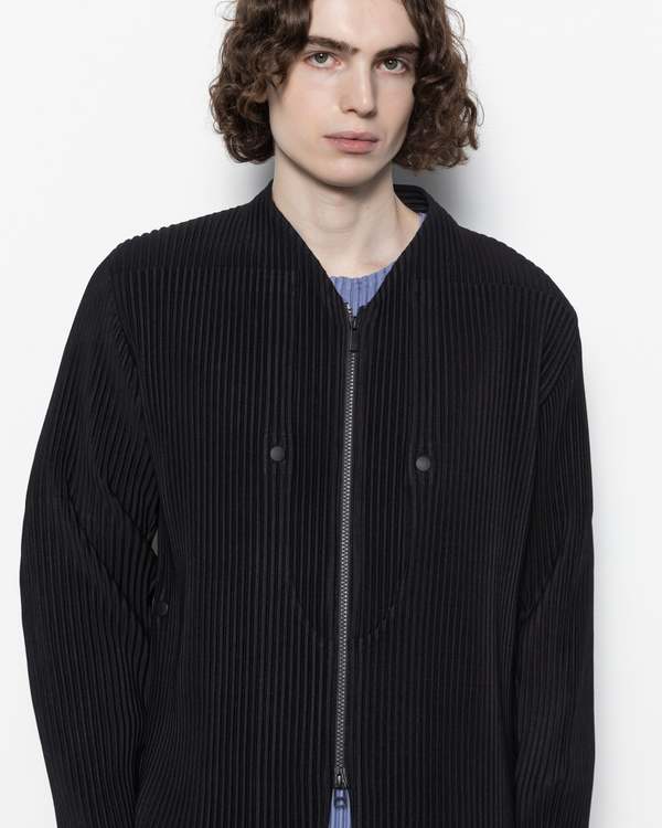 HOMME PLISSE ISSEY MIYAKE Quarry Jacket - Black