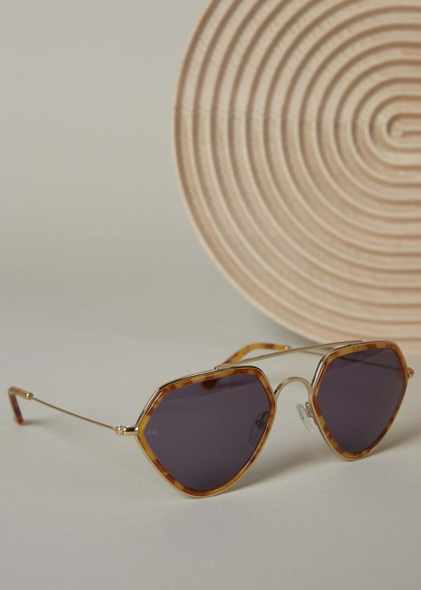 Smoke x Mirrors Geo 2 Sunglasses - Marble Glam | Garmentory display picture 3