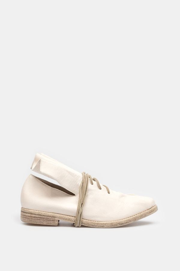 Uma Wang High Tongue Laced Shoes - White