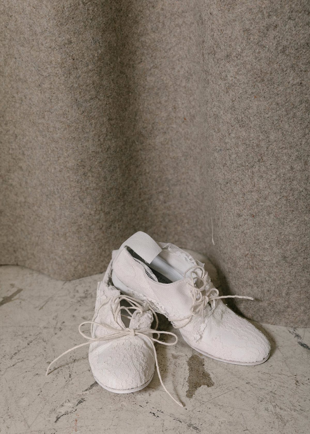 Elena Dawson Lace Shoes - White - Image 3 of 3