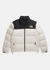 THE NORTH FACE 1996 Retro Nuptse Jacket - White Dune/TNF Black - Thumbnail 1