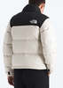 THE NORTH FACE 1996 Retro Nuptse Jacket - White Dune/TNF Black - Thumbnail 3