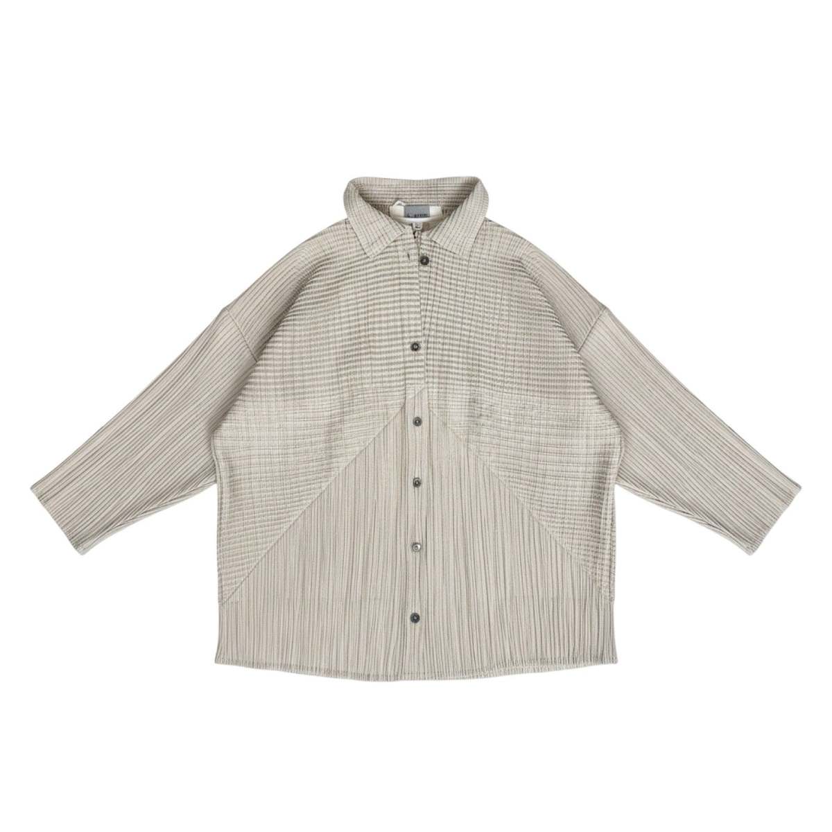 London Atelier Byproduct Multi Way Accordion Pleated Shirt - Image 1 of 10