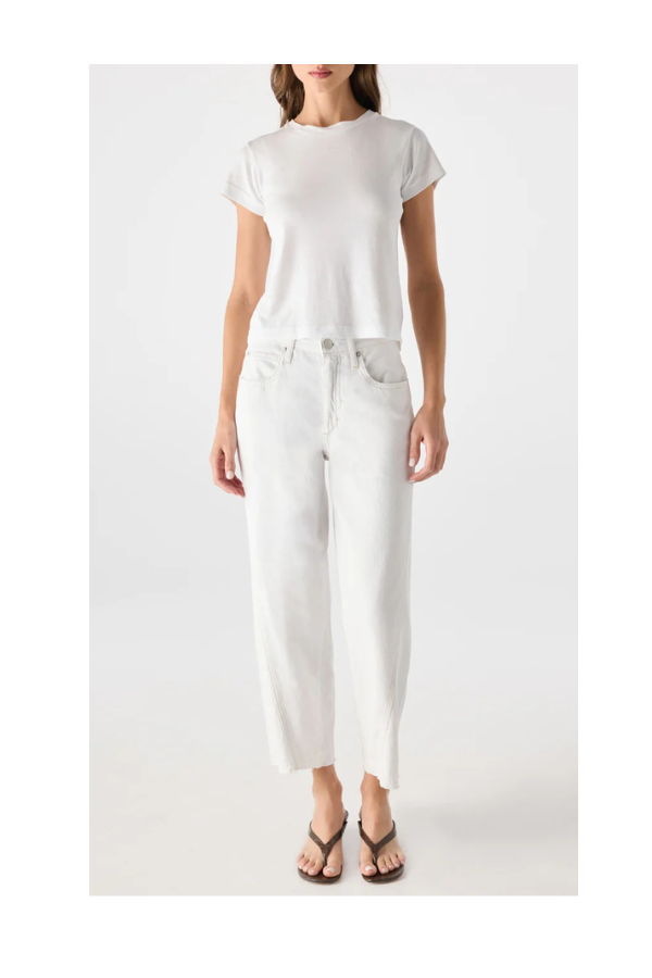 amo denim Maria Jean in Chalk Jeans