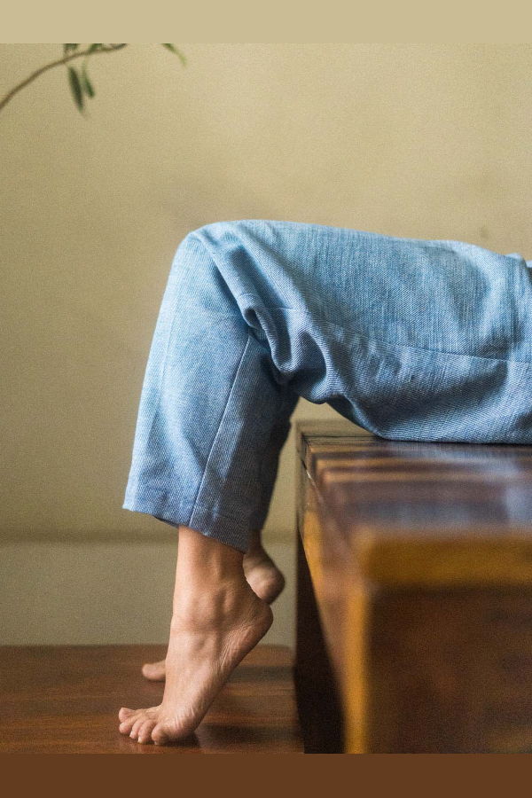 Studio Within Cerulean Pants - Medium Indigo