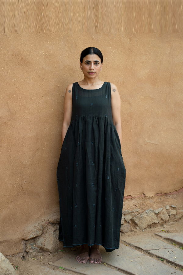 Studio Within Flow Dress - Charcoal