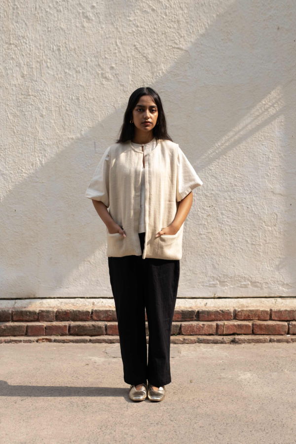 Studio Within Gilet Jacket - Ivory