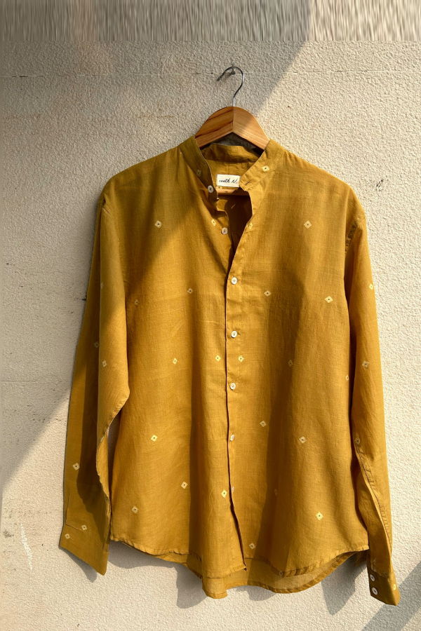 Studio Within Marigold Core Shirt - Mustard