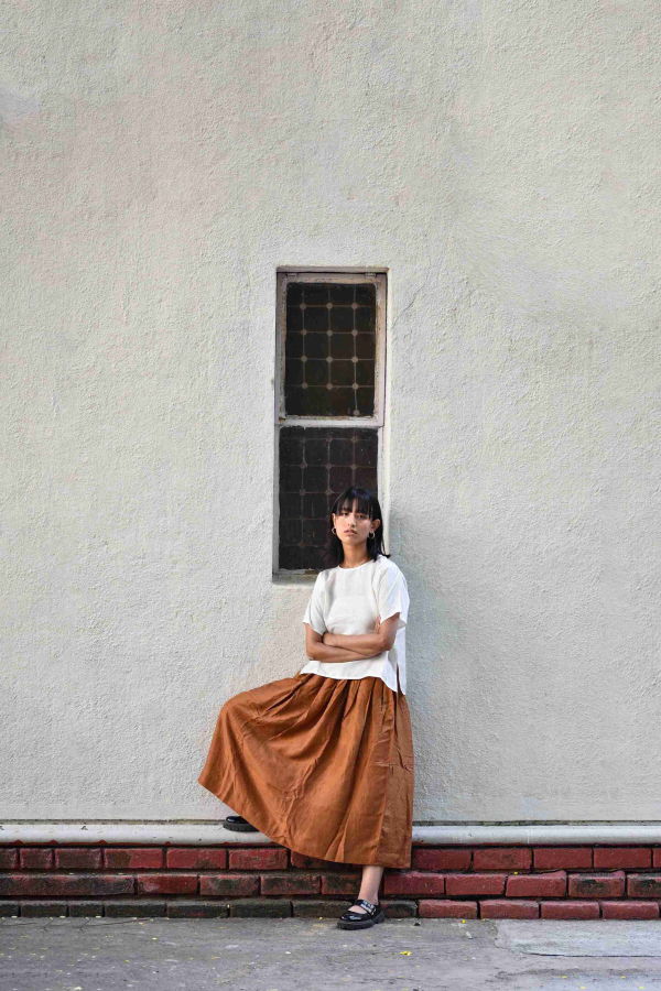 Studio Within Silk Skirt